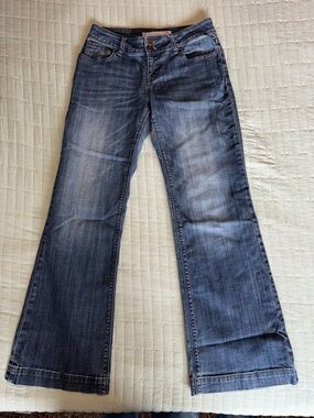 Tin Haul Women's Medium Blue Flare Jeans